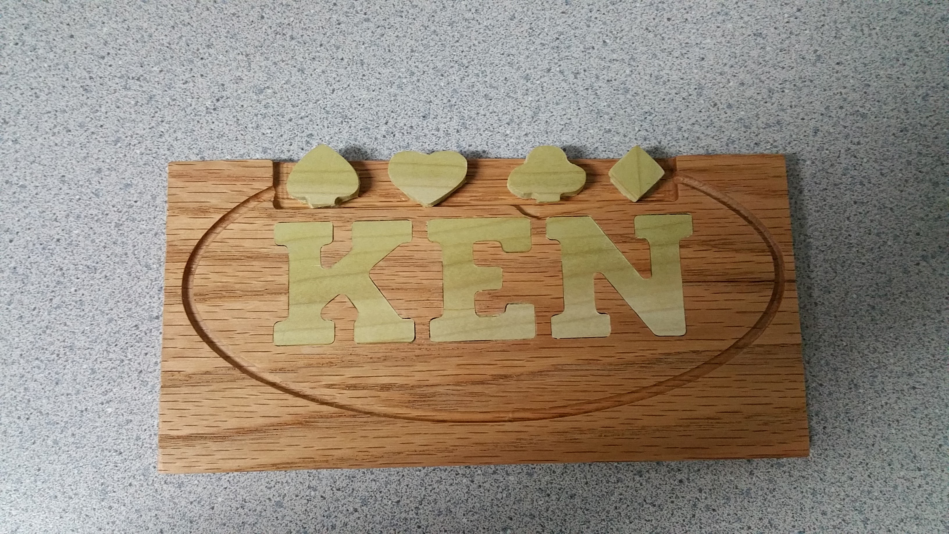 Inlay Oak